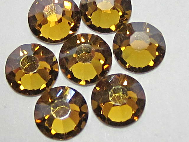 72 pcs. 20ss TOPAZ MYSTIQUE (maxima) FLATBACK PRECIOSA Rhinestones